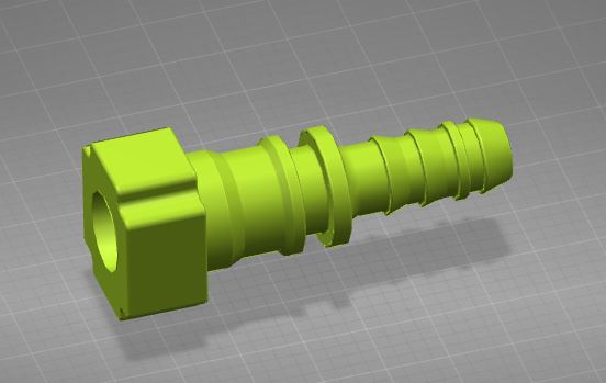 Quick plug connector (female, Φ9.49 quick plug-Φ10*1.0)-1