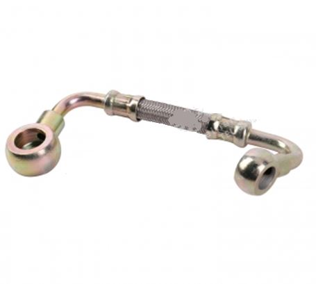 Common rail pipe oil return pipe