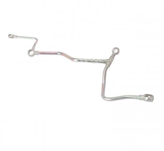 Fuel oil pipeline; fuel injection pump to distributor