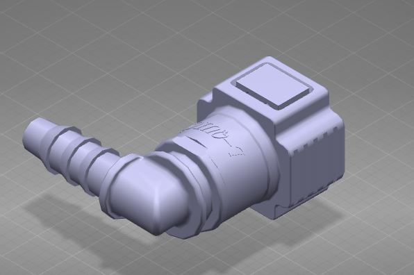 Quick plug connector, female, Φ7.89 Quick plug-Φ10*1.0