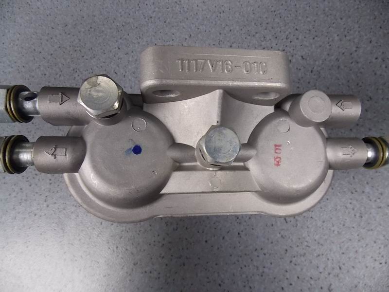 Dual-stage diesel filter assembly-1