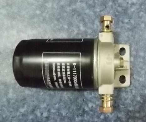 Fuel crude filter assembly