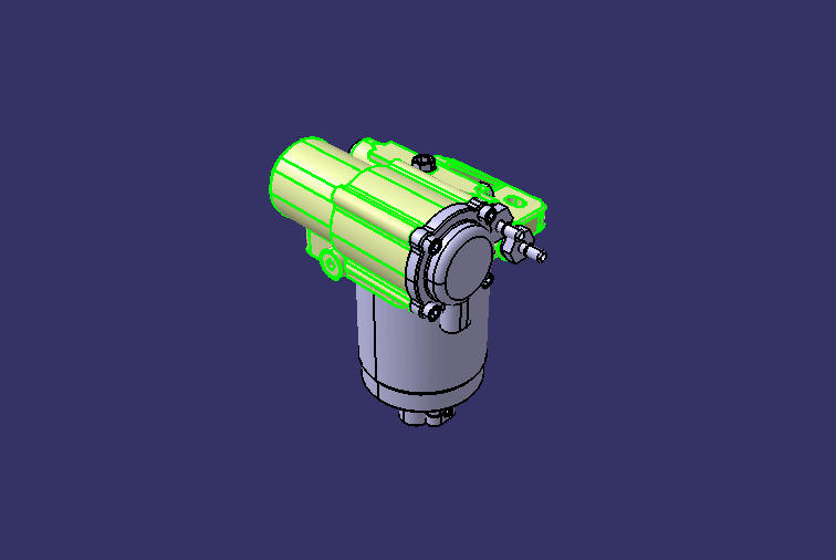 Топливный фильтр, 160L /час, 10 мкм, масло для электронасоса