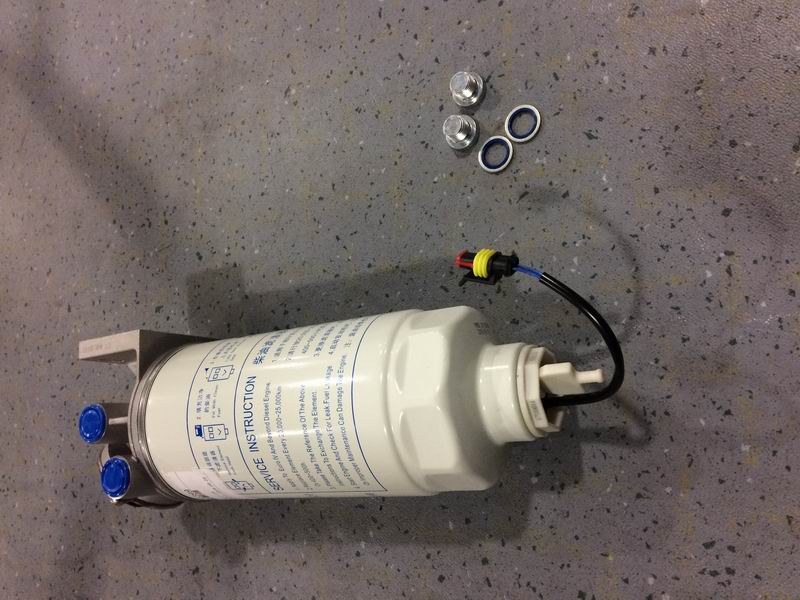 Топливный фильтр, 454L /час, 10 мкм, масло для ручного насоса-2