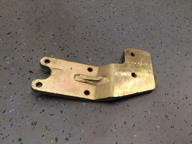 Diesel filter bracket-1