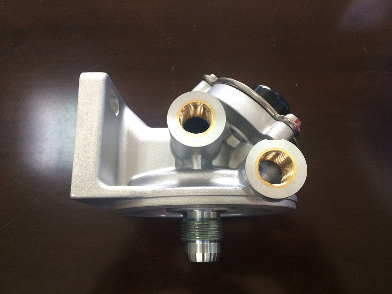 Fuel filter base-4