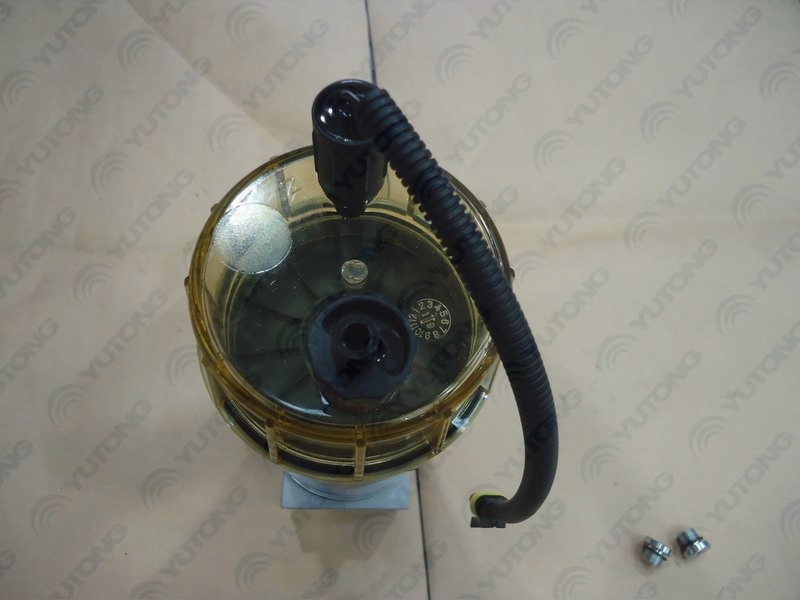 Fuel filter, 454L/h, 30#m, 6W manual pump oil