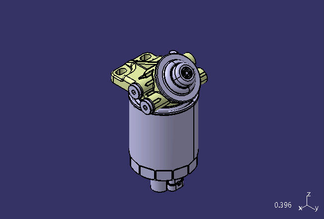 Топливный фильтр, 160L /час, 10 мкм, масло для ручного насоса отечественного производства