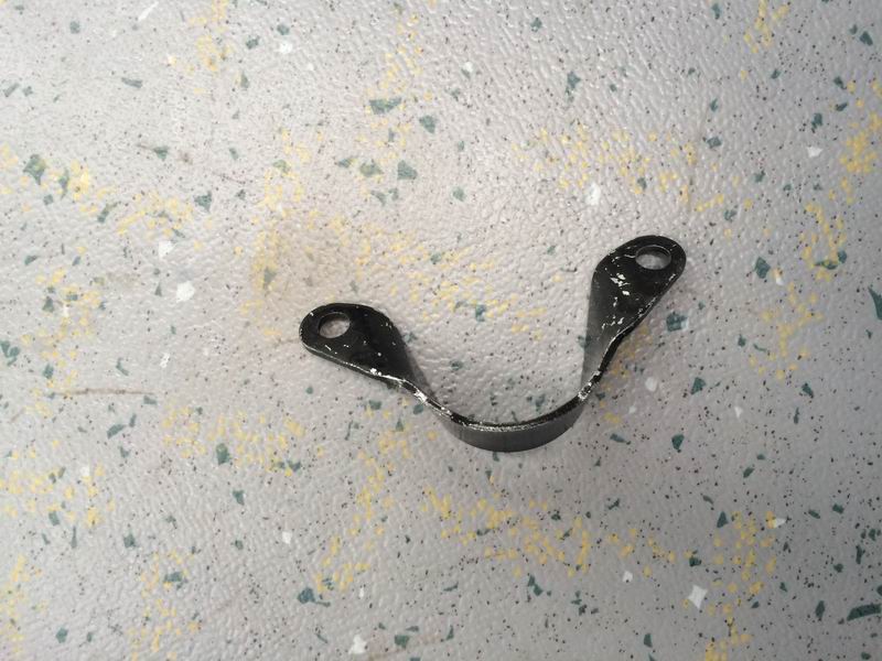 Oil transfer pump bracket