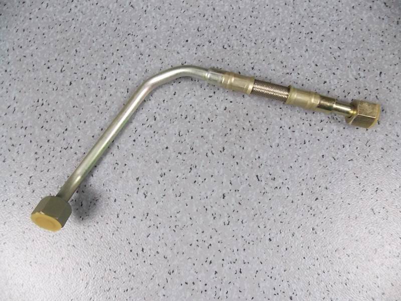Fuel oil pipeline; diesel filter to fuel injection pump