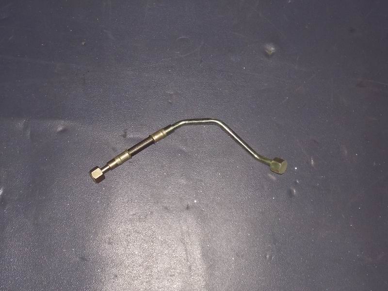 Fuel oil pipeline; oil pump to diesel filter-1