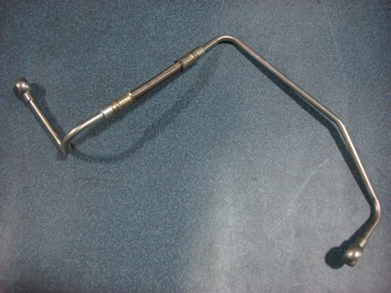 Oil transfer pump to diesel filter oil pipe