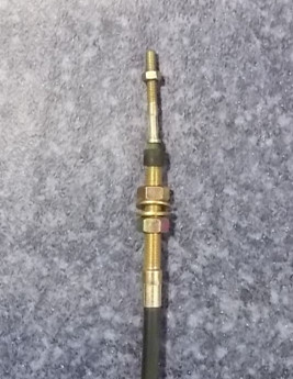 D throttle pull cable assembly