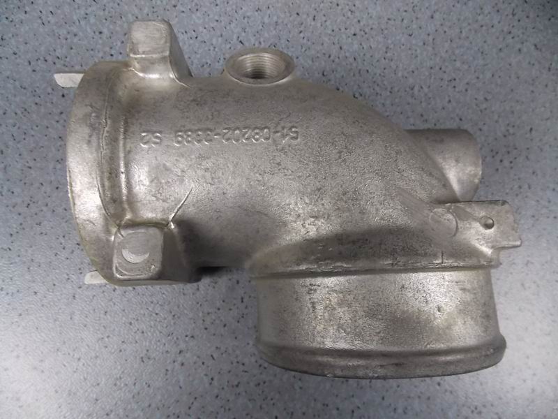 D Supercharger intake pipe; MAN A55-1