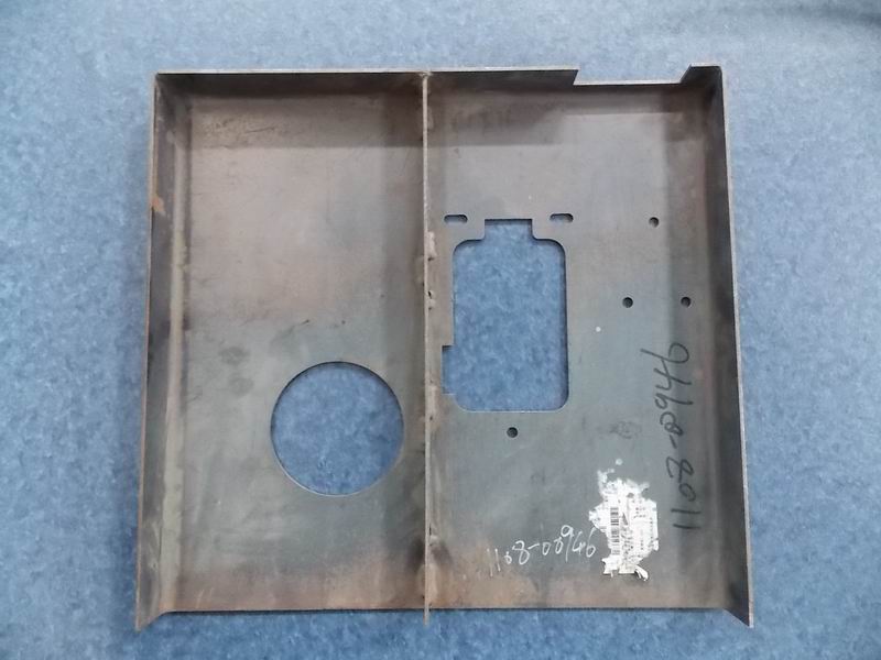 D Pedal fixing base plate