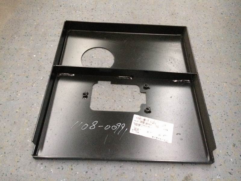 Опорная пластина крепления педали, педаль тормоза, 80 * 180