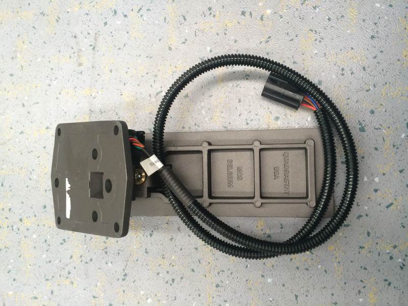 Pedal mechanism, electronic accelerator pedal, floor-mounted