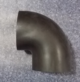 Right angle hose, Φ132, 120/140, EPDM rubber