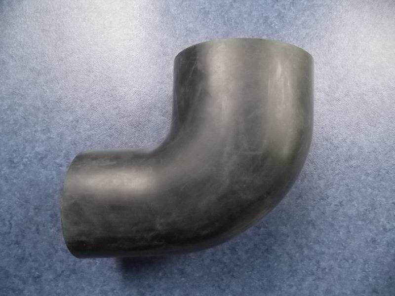 Right angle hose (Φ100-Φ132, 165/145)