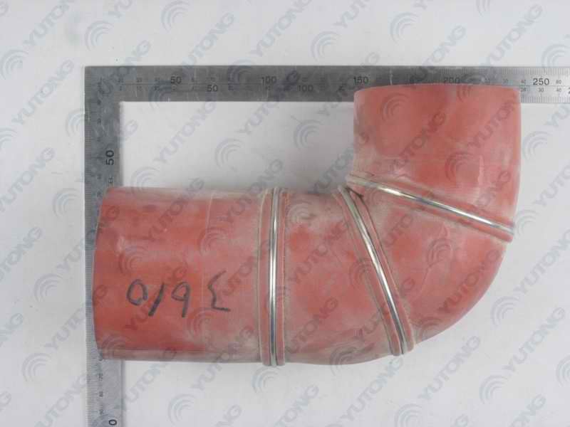 Right angle hose, Φ76, 90/160, silicon-1