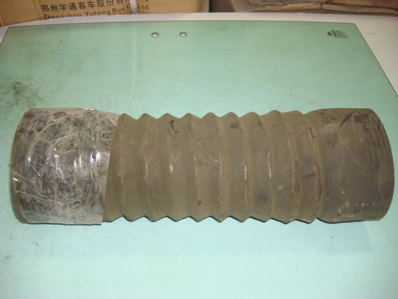 Rubber corrugated pipe (inner diameter φ130, L=440)