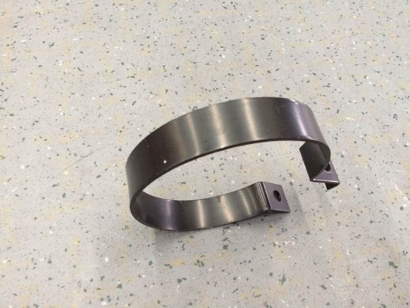 Intake and exhaust fixed pipe clamp, round, Φ134, without-1