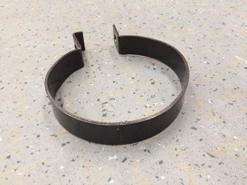 Intake and exhaust fixed pipe clamp, round, Φ134, without-2