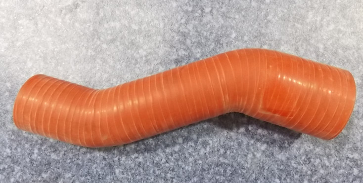 Engine air intake silicone tube