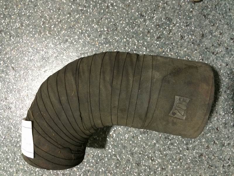 Right angle hose (Φ65-Φ76, 90/160)