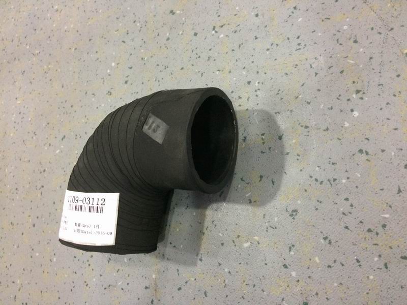 Right angle hose, Φ76, 100/100, EPDM rubber-1