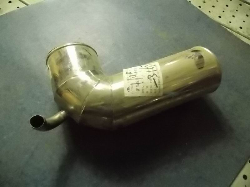 Right angle steel pipe, φ132, 160/333, with joints