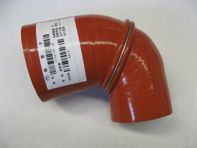 Right angle hose, Φ60-Φ76, 85/110, silicon