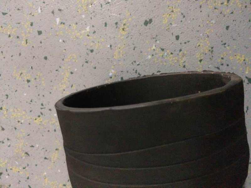 Rubber corrugated pipe (inner diameter φ110, L=520)-1