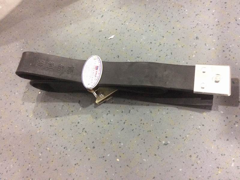 (90/D30) Automotive electrostatic conduction rubber mopping zone 1600×55×8-2