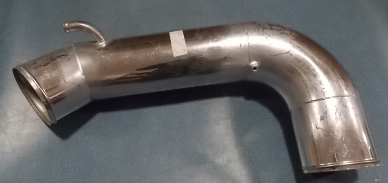 Air intake steel pipe