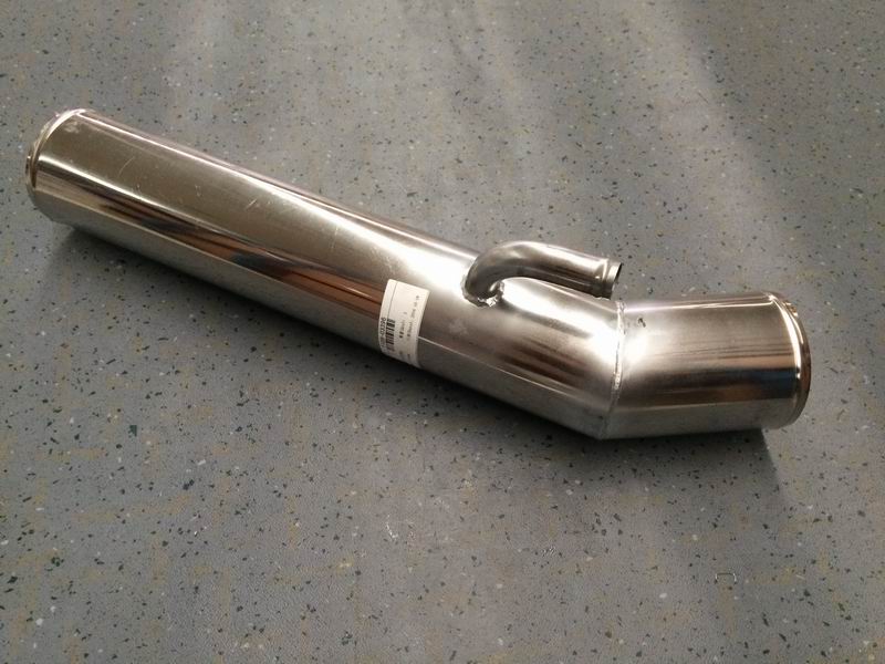 Special-shaped steel pipe (φ102, 150°, 130/486) with joints