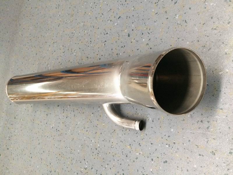 Special-shaped steel pipe (φ102, 150°, 130/486) with joints-2