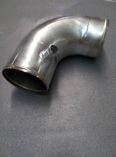 Right angle steel pipe (Φ132, 195/230) with joints