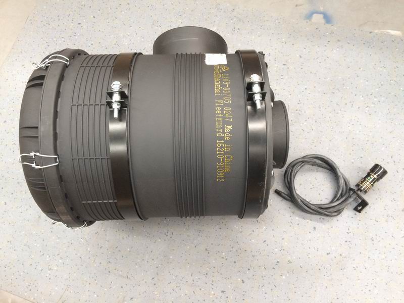 Air filter, flow rate 1500, KLQ3, outer diameter 350 (overseas)-2