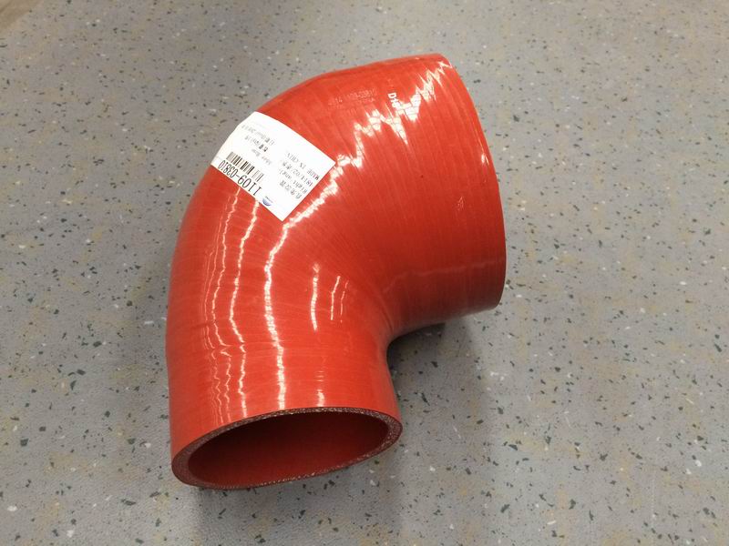 Right angle hose, Φ102-Φ150, 140/120, silicon