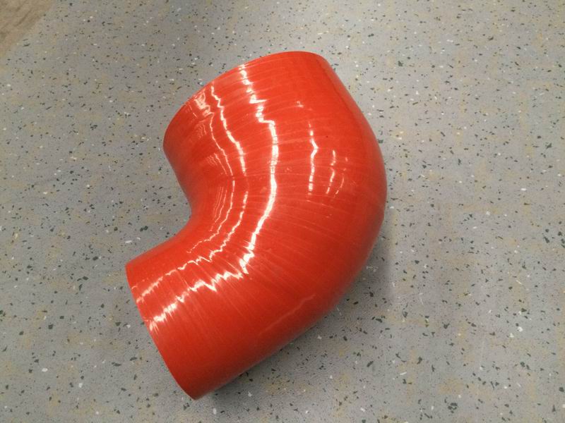 Right angle hose, Φ102-Φ150, 140/120, silicon-2