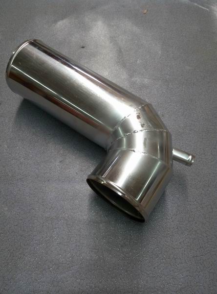 Right angle steel pipe (Φ132, 146/320), with joints