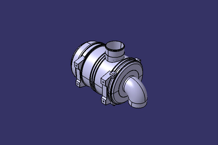 Air filter, flow rate 750, KLQ1, outer diameter 290