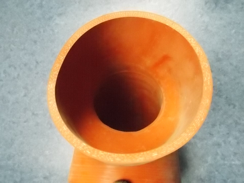 Угловой шланг, Φ 132 /Ф 150 , 170 / 100 , кремний-2