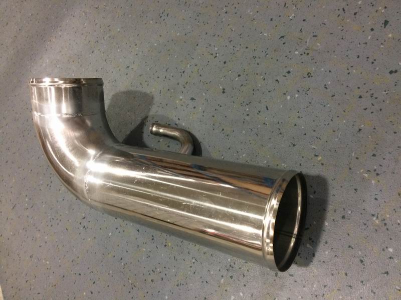 Прямоугольная стальная труба (φ 102 , 140 / 360 ) с суставами-1