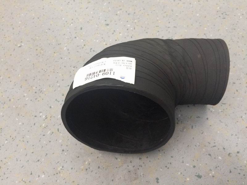 Right angle hose, 102-150, 115/150, EPDM rubber