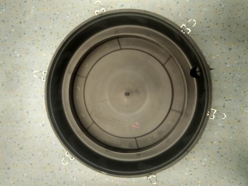 Air filter bottom cover; for 1109-03624