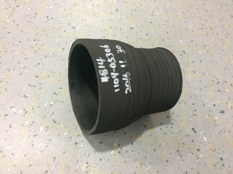 Формованный прямой шланг, Φ 80- Ф 100 , Л= 110 , тройной класс B и C