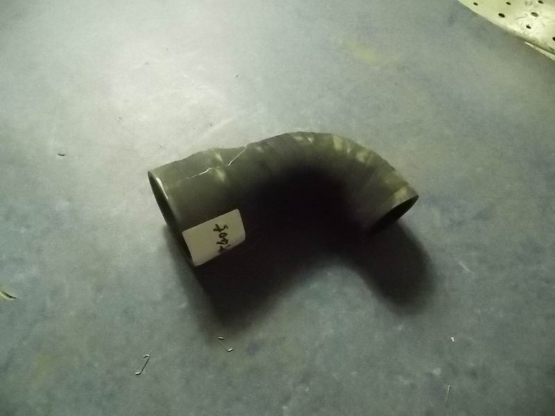 Supercharger air intake hose