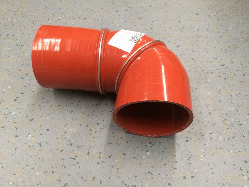 Right angle hose, Φ101, 115/190, silicon-1